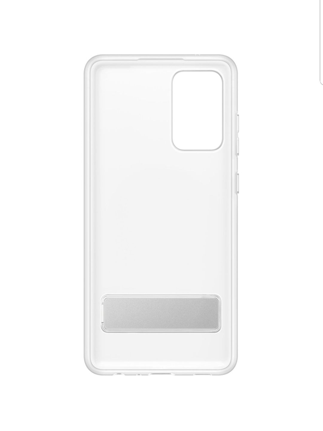 Husa silicon originala Samsung Clear Standing Cover Galaxy A72 A725