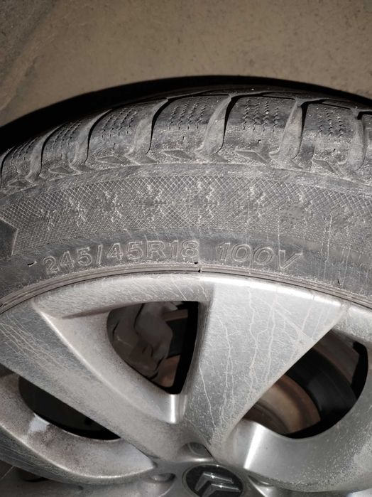 2 бр. зимни гуми 245/45 R18 Lassa Snoways 3