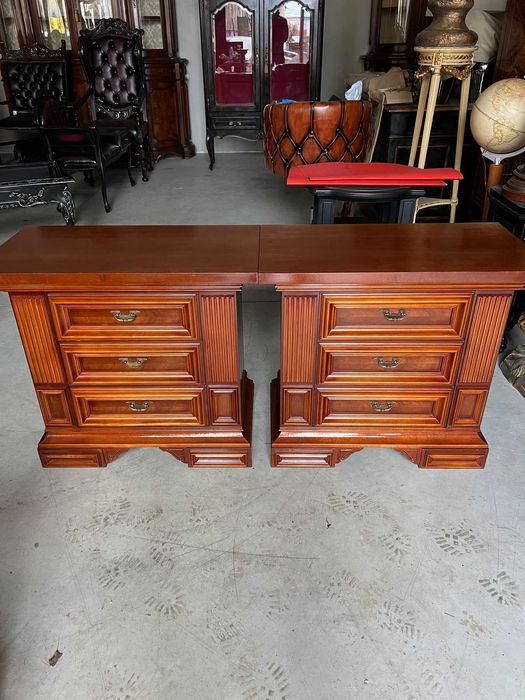 Comodine/Noptiere/Baroc/Lemn masiv!