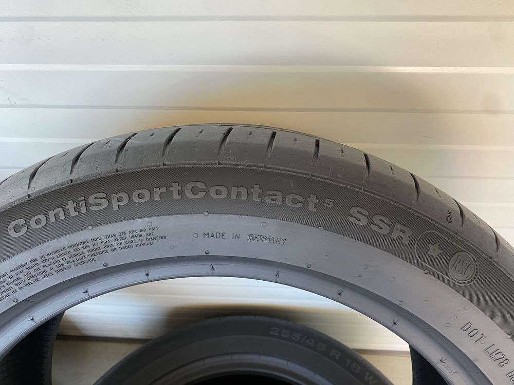 4бр летни гуми 225/50/18/255/45/18/спорт пакет/Continental ContiSport