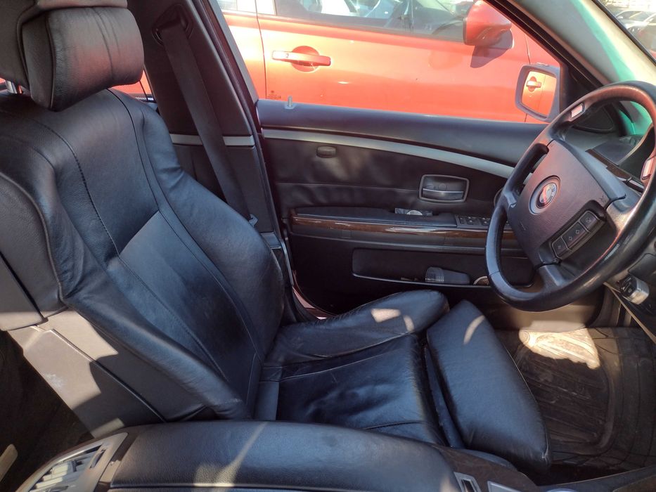BMW 745il,в движение,кожен салон