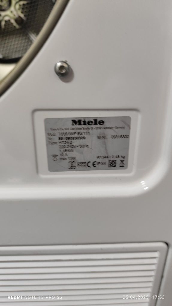 Сушилня Miele Edition111 8 кг А+++
