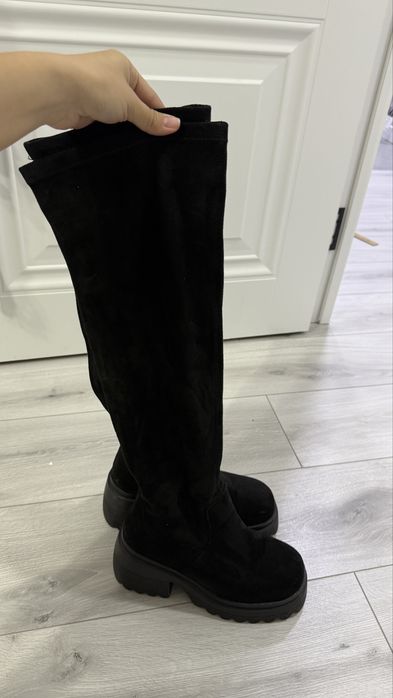 Новые зимние ботфорты