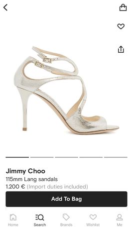 Jimmy Choo Lang Sandals