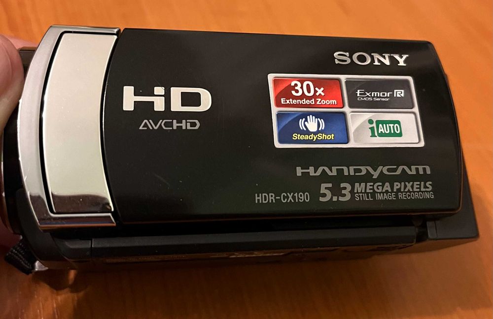 Camera video Sony HDR-CX 190