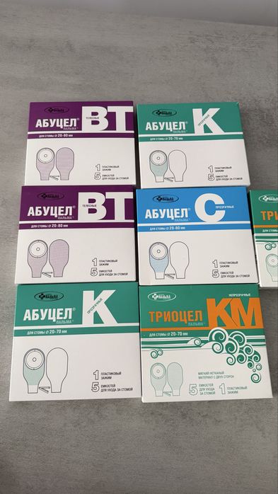 ПАЛЬМА калоприемник АБУЦЕЛ-ВТ  Триоцел однокомпонентный