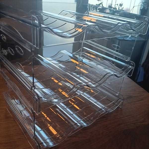 НОВ! Органайзер за бутилки 3 нива за 9 бутилки