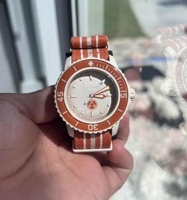 Blancpain x Swatch Scuba FIfty Phantoms мъжки часовник