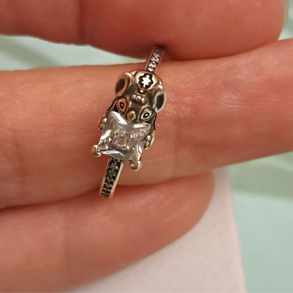 Inel tip Pandora Stitch (S925), marimea 52 (16,5mm)