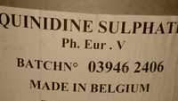 Хинидин сулфат /Qunidine sulfate, Квинидин, Хинин/ чист 99 % на прах.
