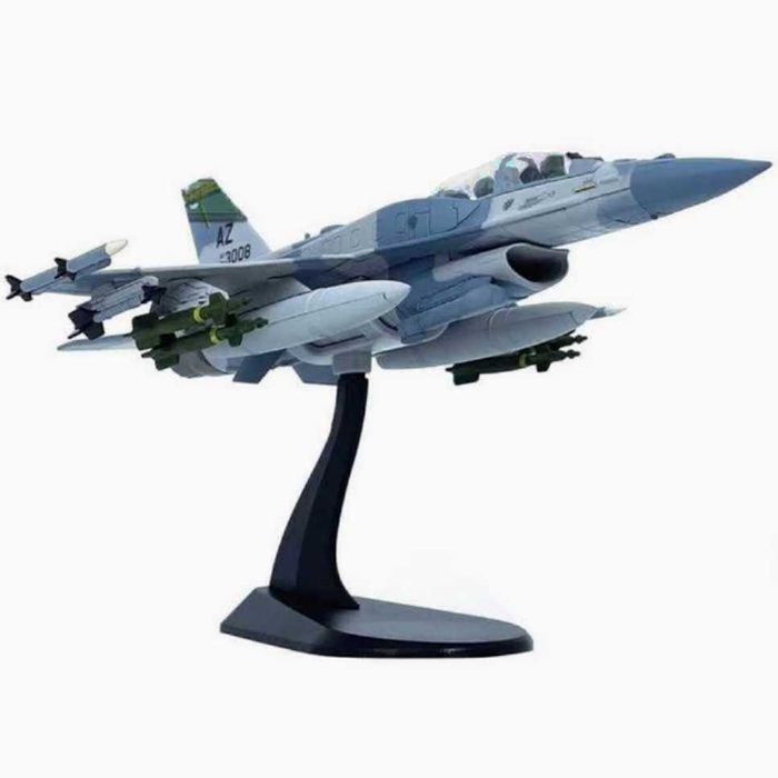 Macheta avion metalica Lockheed Martin F-16F Block 60+ scara 1:72 20cm