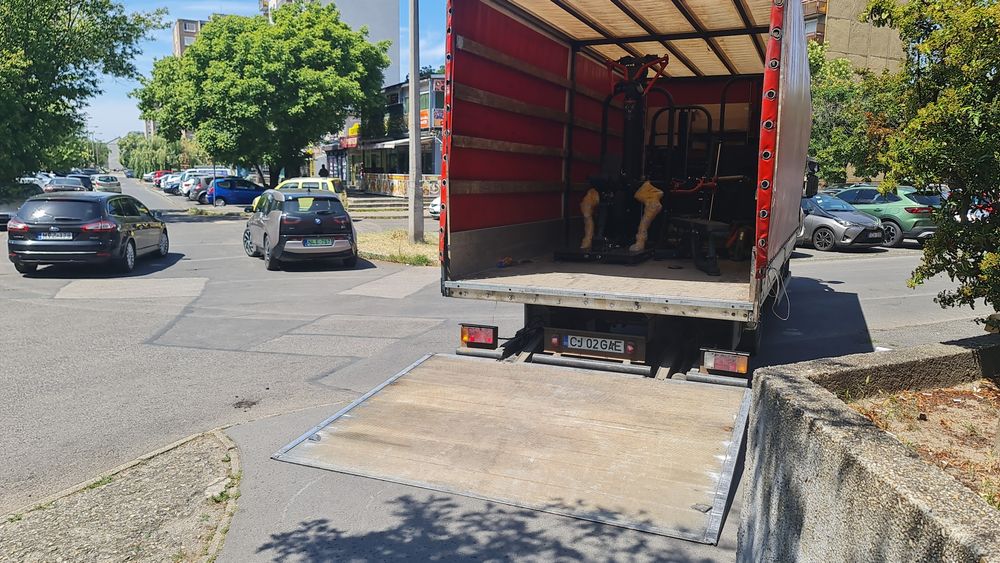 Transport marfă  local si național Lift si liză 7.5 tone