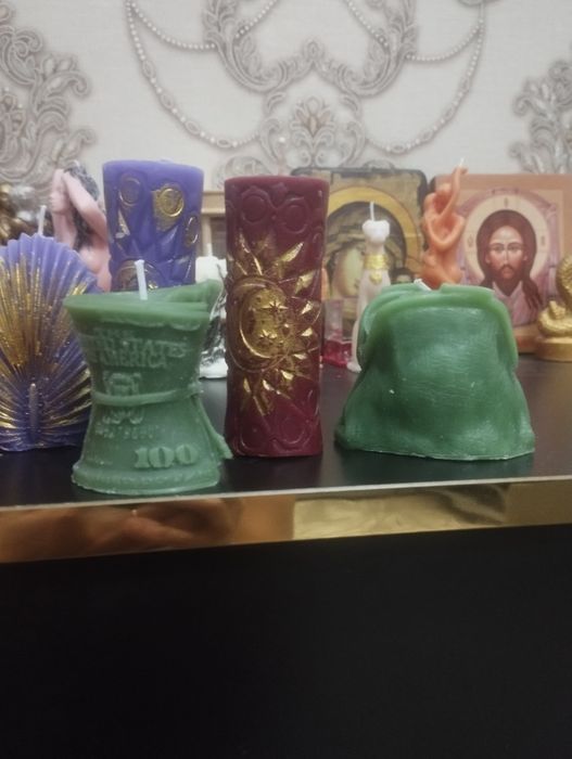 Продаются свечи ручной работы восковые