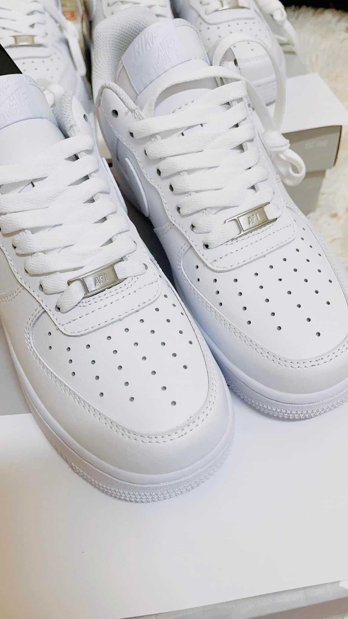 Adidasi Nike AirForce 1 Premium Low White