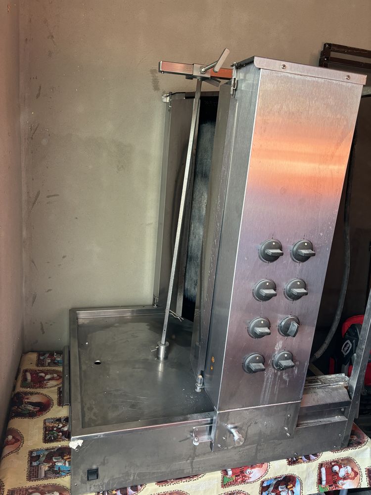 APARAT SHAORMA kebab electric 380v +feliator electric