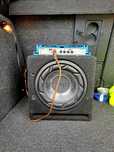 Subwoofer auto Crunch + Amplificator audio Fenton