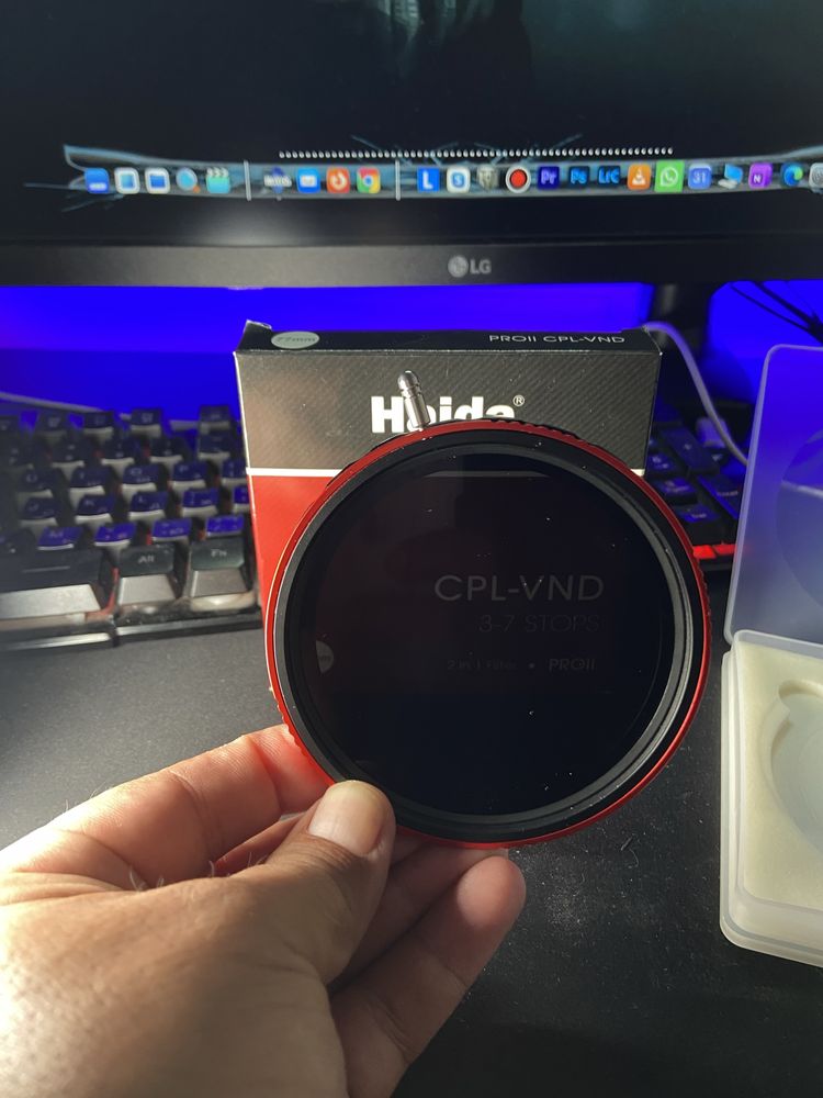 Светофильтр Haida PROII CPL VND 2-in-1 filter 77mm