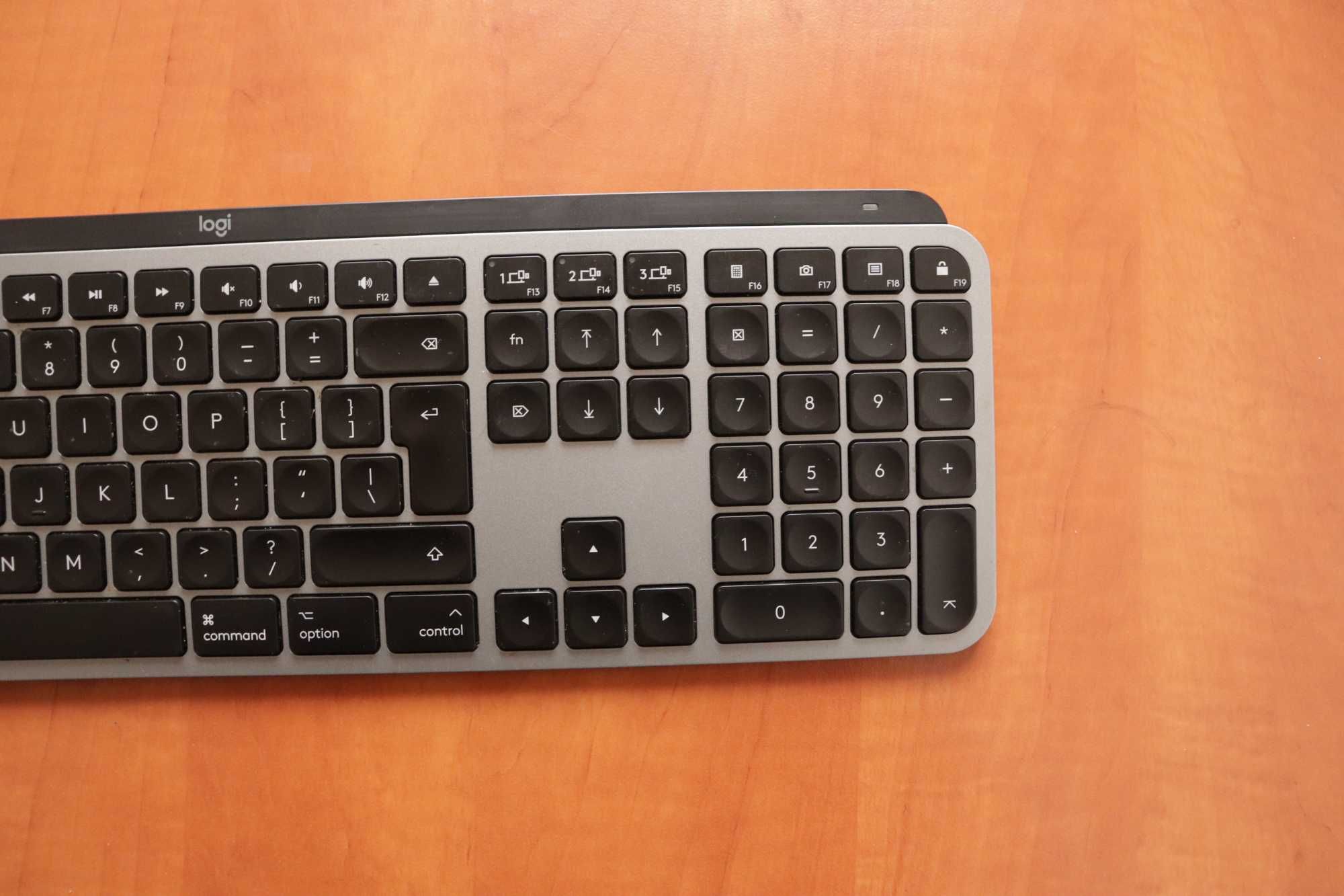 Клавиатура Logitech MX Keys for Mac, безжична, черна, USB