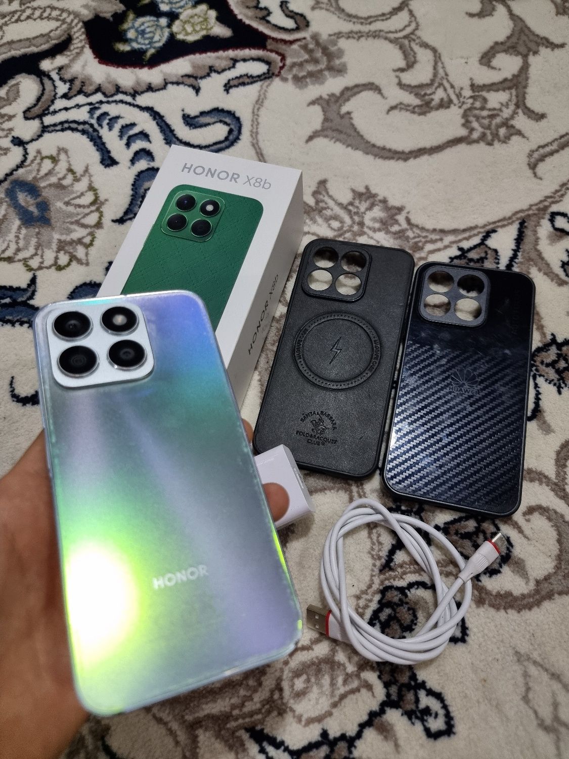 Honor x8b 8/256  komplekt