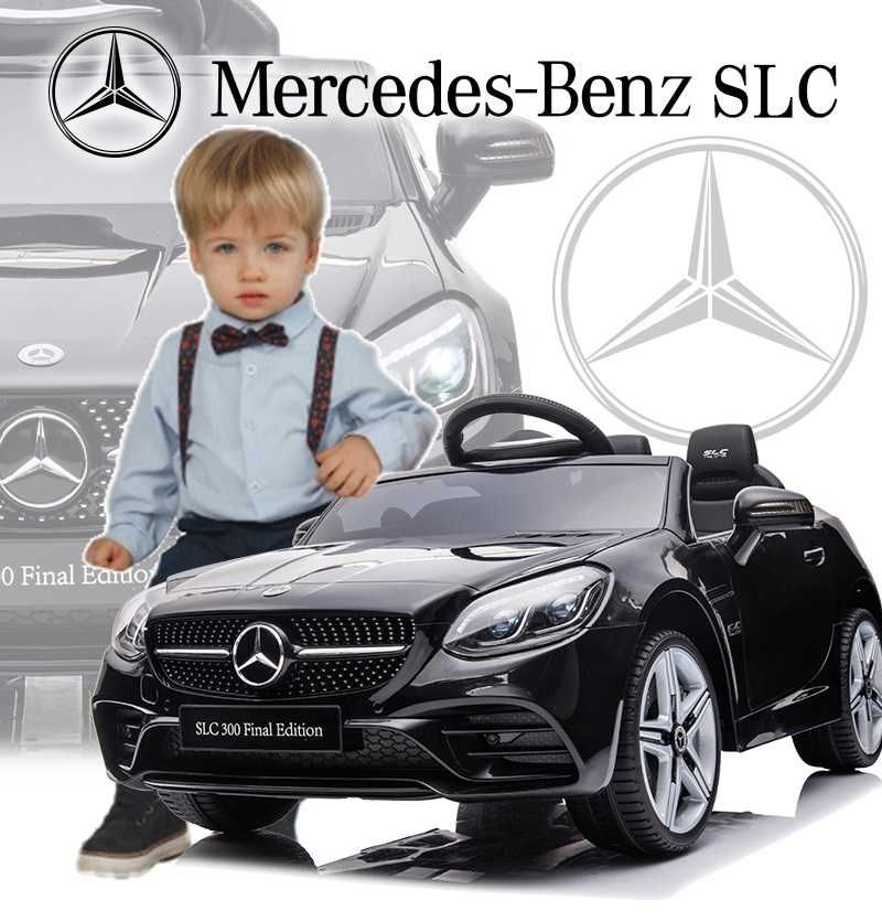 Акумулаторен КОЛА Licensed Mercedes Benz SLC300 12V с меки гуми