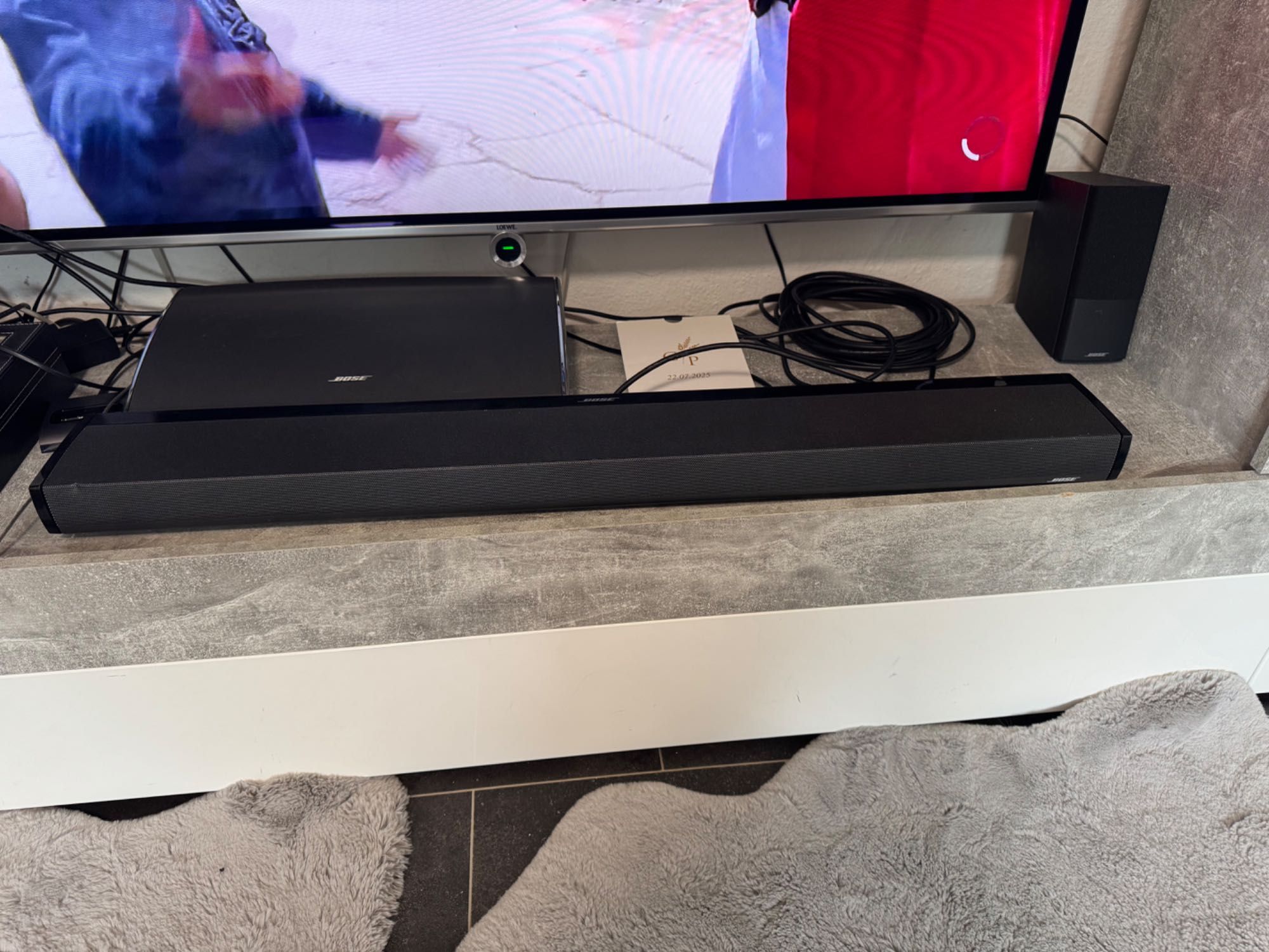 Bose Lifestyle 135 top sound