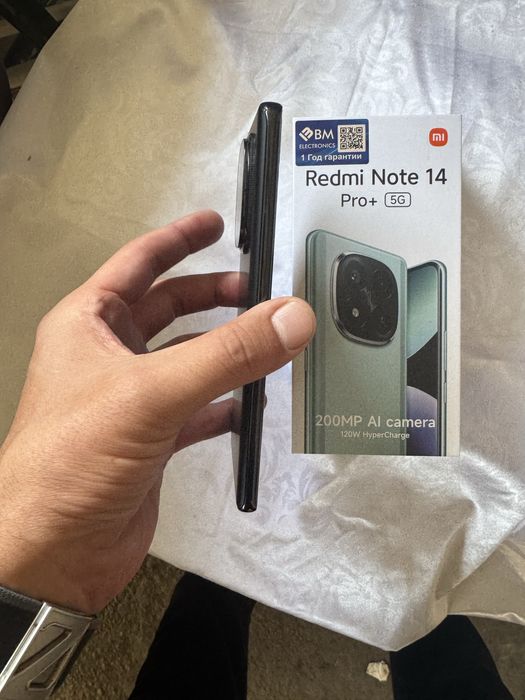 redmi not 14 pro plus5g pamit 8.256g holati ideal karopka dak kamplekt