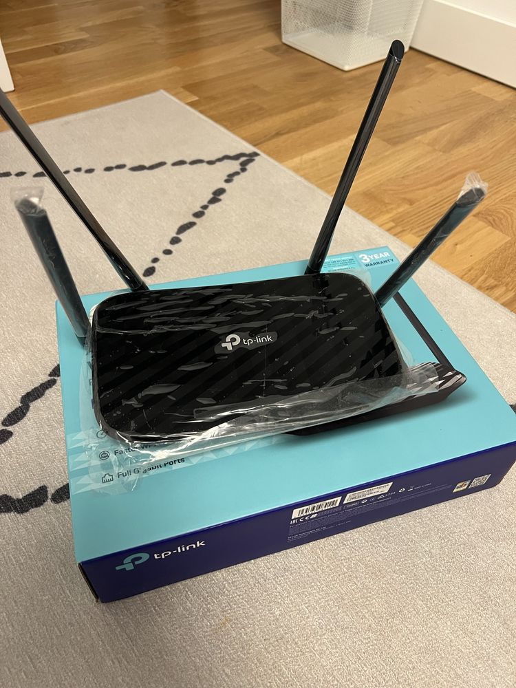Tp-link Archer c6 v2 ac1200 nefolosit pachet complet