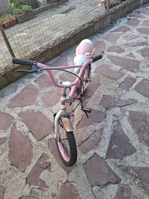 Детски розов велосипед 16 "