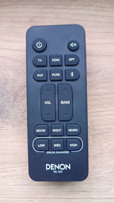 Soundbar Denon DHT-S217 cu subwoofere integrate