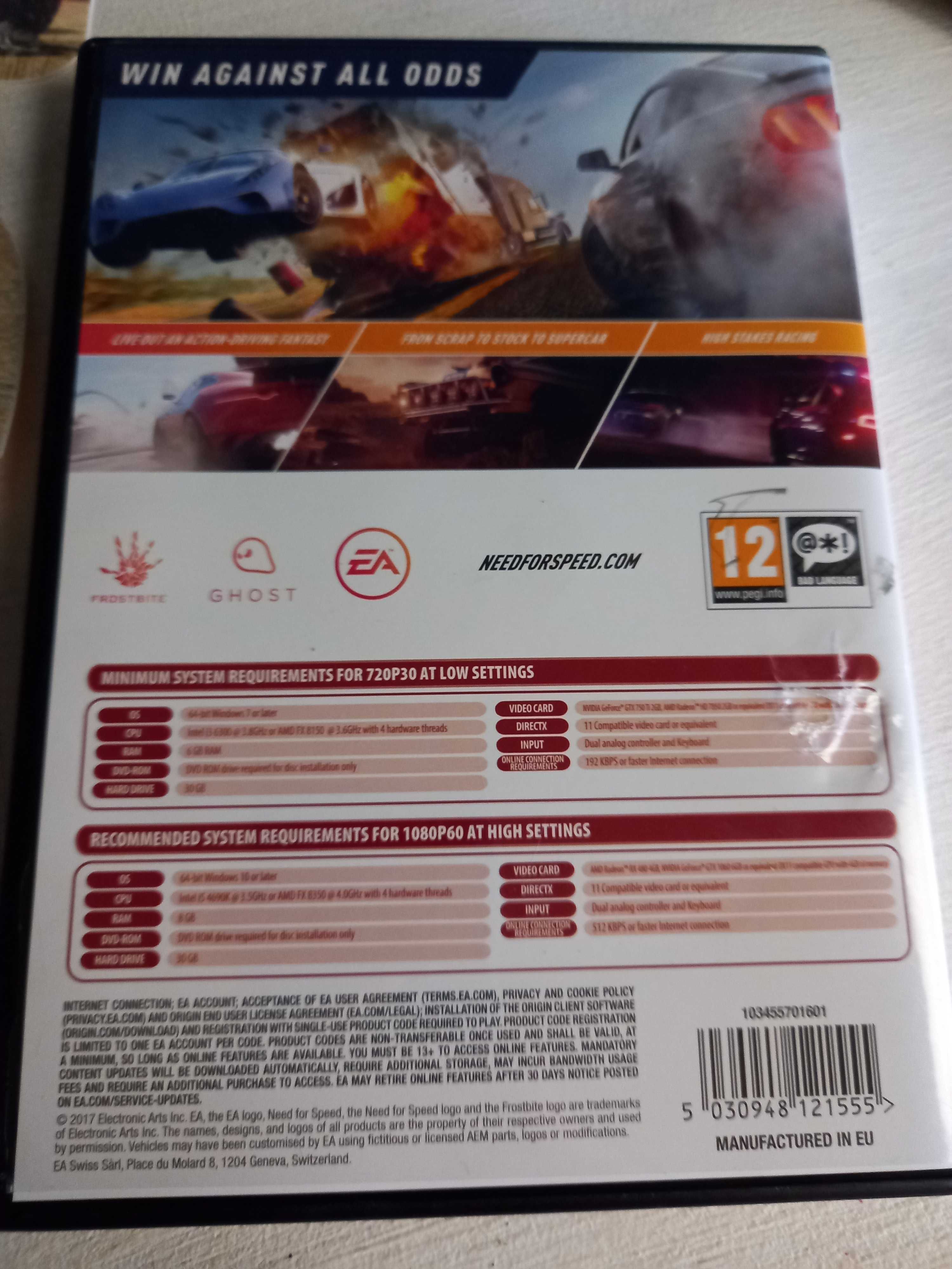 Need  For Speed Payback (pc)