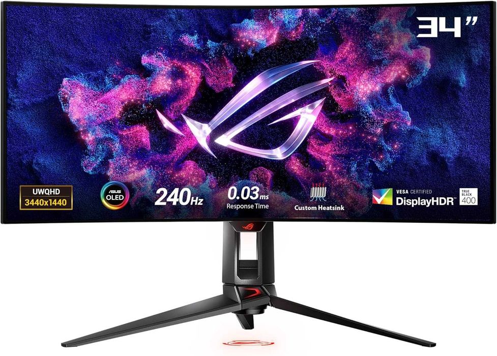 34" Монитор ASUS ROG Swift PG34WCDM OLED 240HZ