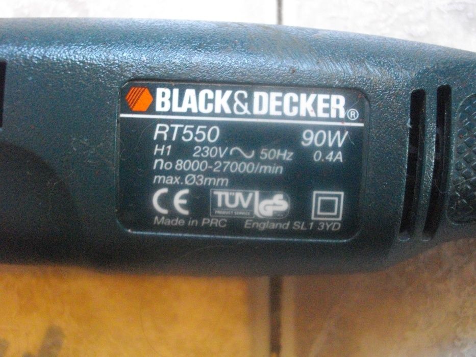 За Ремонт-За части-Black Decker-Шлифовалка-Английска-9,6Волта-Холандия