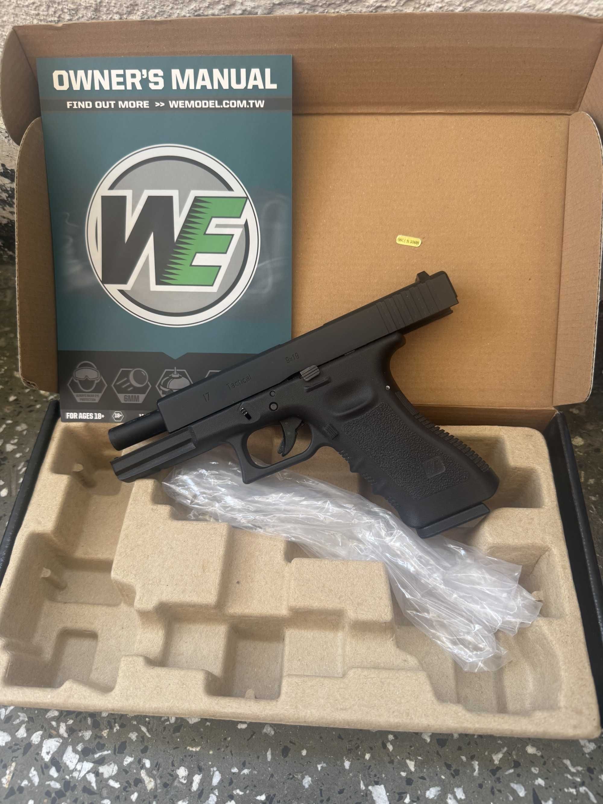Airsoft Glock 17 WE Gen3