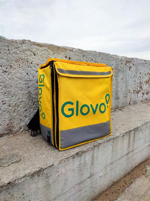 Geantă Glovo, ca nouă - folosită doar o lună