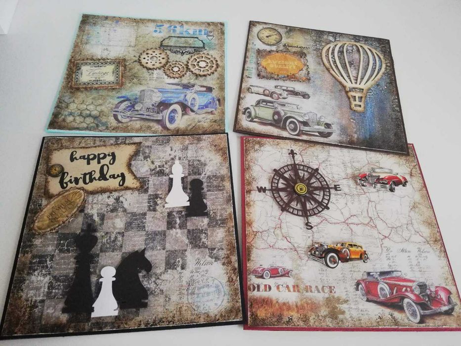 Картички за мъже ръчна изработка