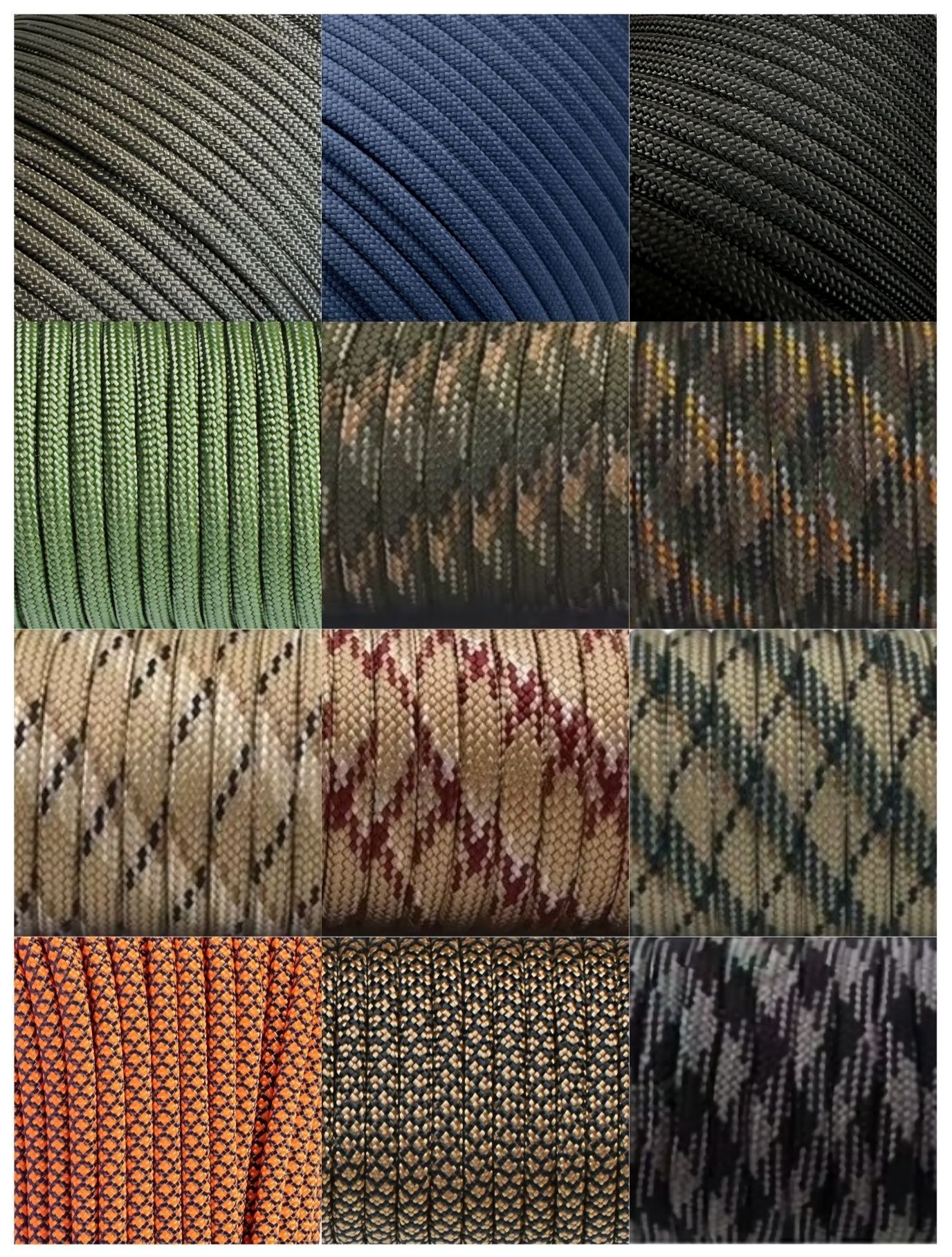 Паракорд/paracord 550/ - 4мм - Продажба на едро и дребно