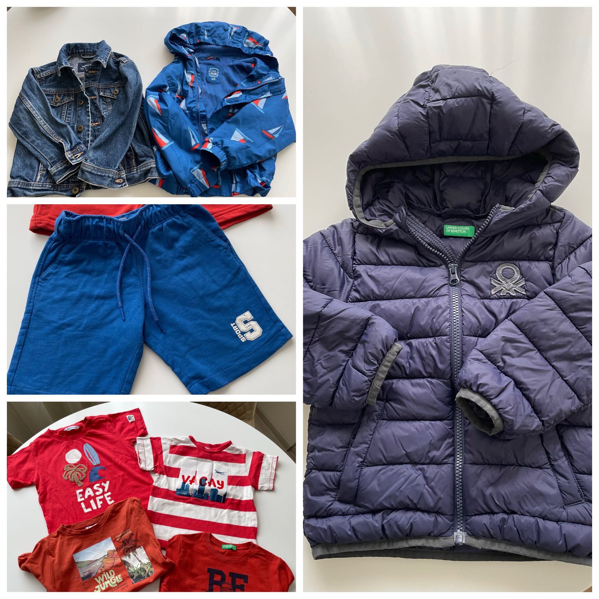 Дрехи 98см за момче (benetton, mayoral, cool club)