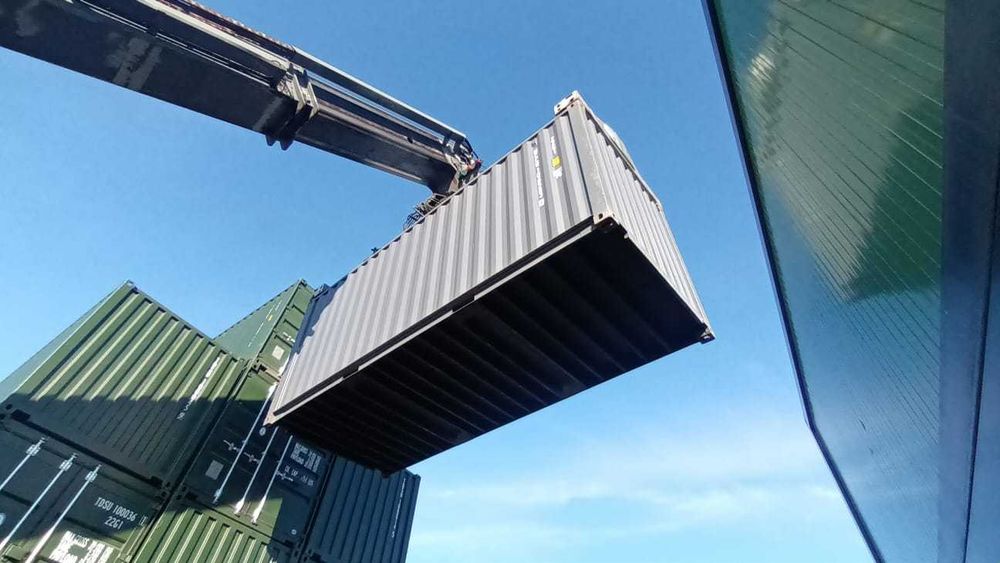Container Maritim 6m NOU–Oferta Specială, Preț Imbatabil! Gri Antracit
