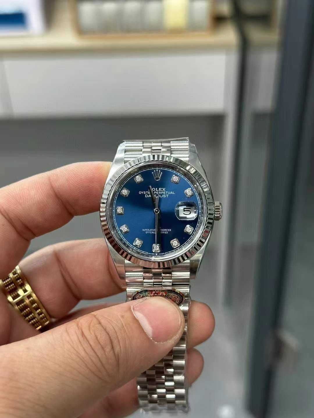 Часовници Rolex Datejust 41mm сребърен юбилей