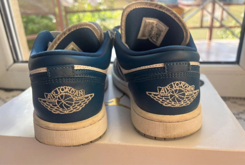 air jordan 1 low stealth french blue