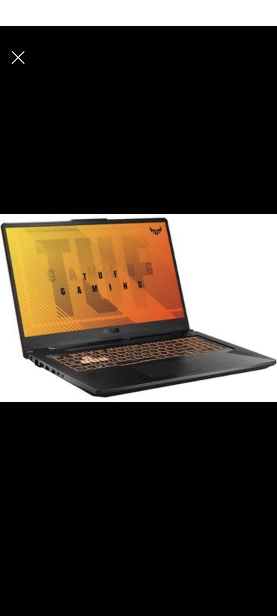 Laptop Asus TUF F17 i7-10870H, 17" 512GB SSD