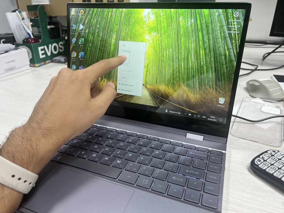 Laptop for office 360 sensor display