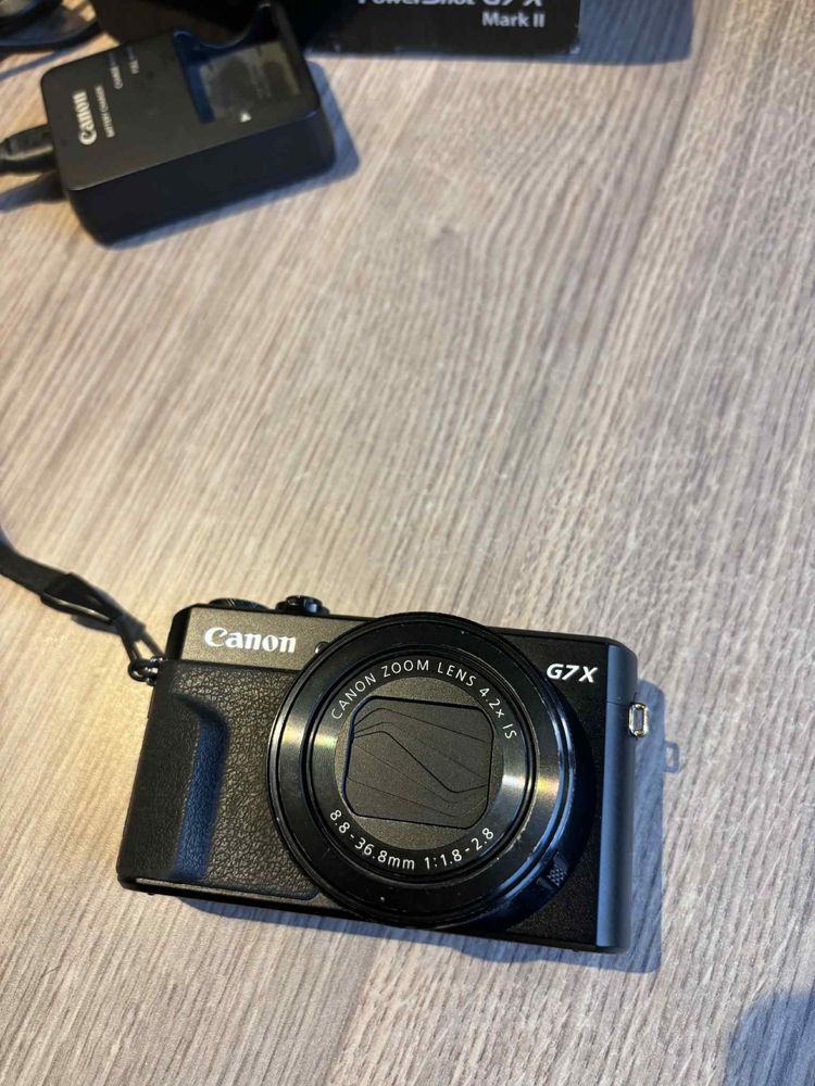 Фотоапарат Canon powershot G7X mark II