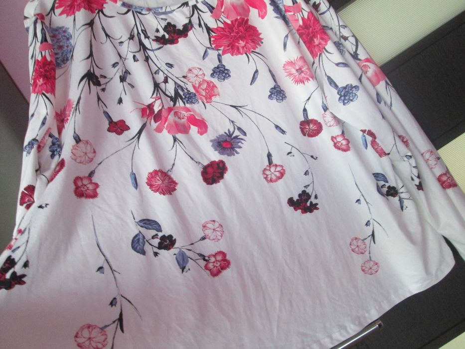 bluza cu flori extralarge dame