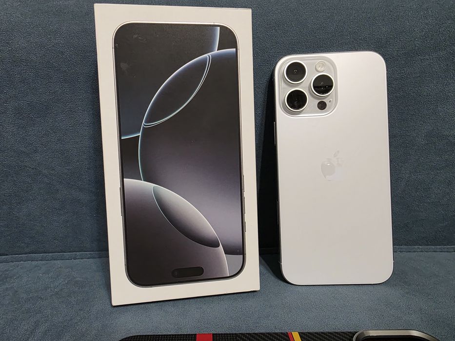 Iphone 16 pro Max 256 gb 100% 71 циклов