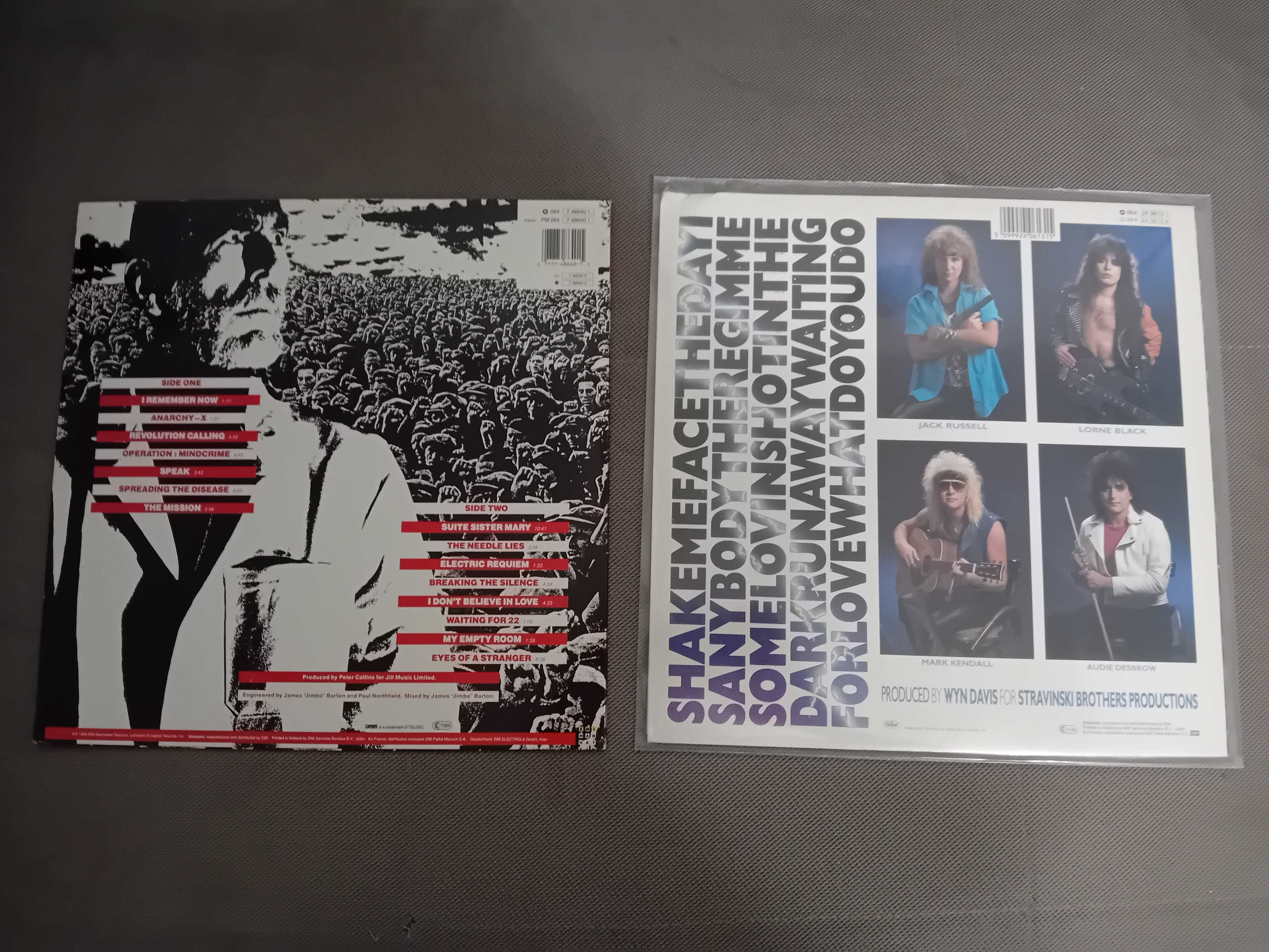 Vinil Black Sabbath/Scorpions/Saxon/Queensryche/Great White/Deep Purpl