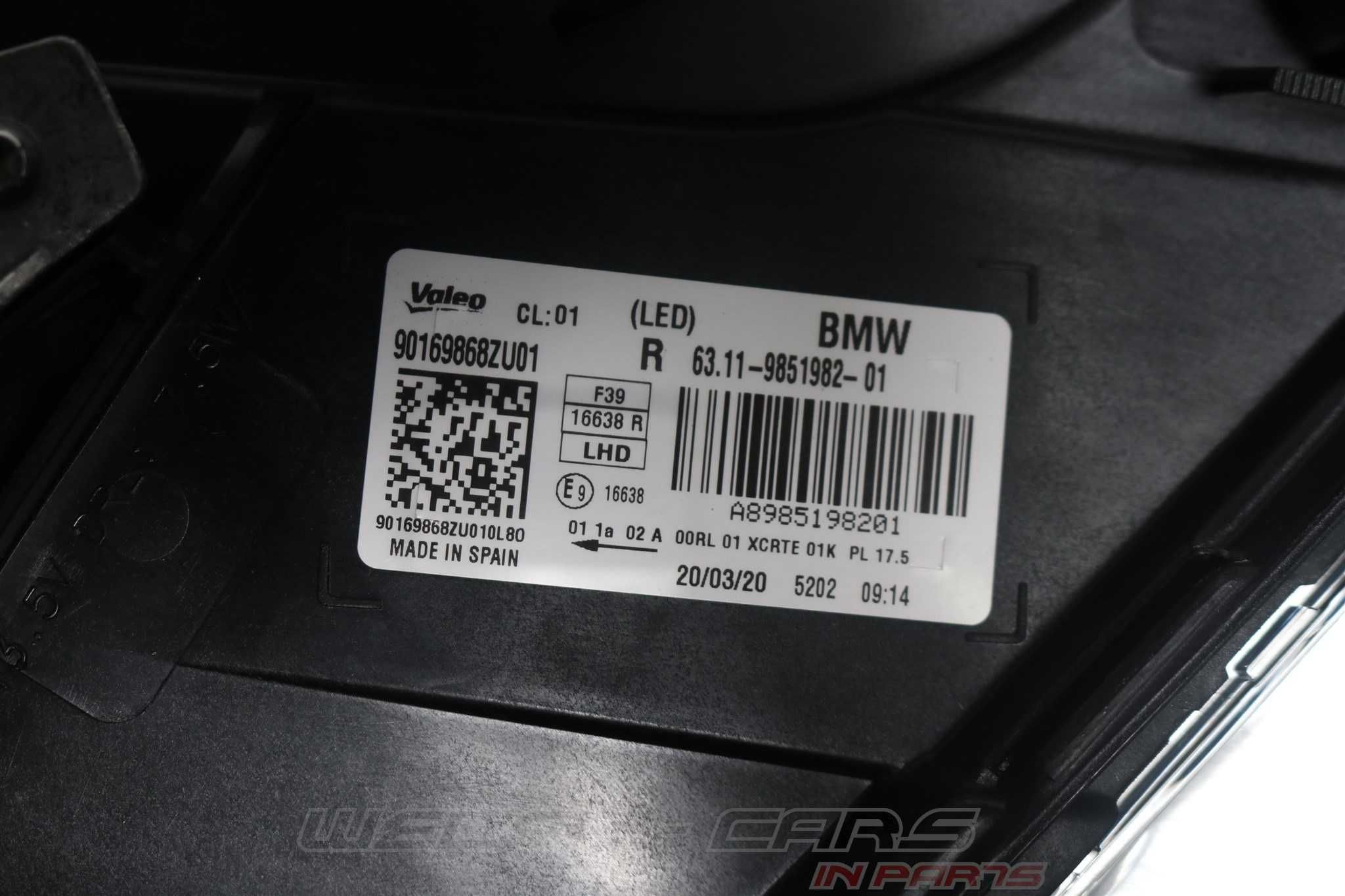 far BMW X2 M F39 LED dreapta Full LED