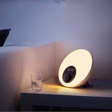 Lampa trezire led si radio