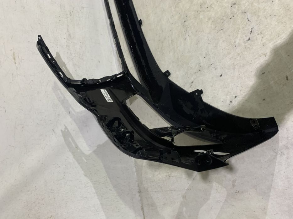 Bara fata Audi A6, C8, 2018, 2019, 2020, 2021, 2022, 2023, cod origine OE 4K0807437, cu gauri pentru spalatori faruri si senzori de parcare (4).