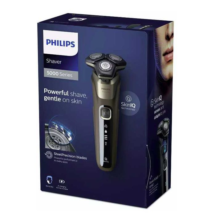 Електрическа самобръсначка за мокро и сухо бръснене Philips 5000 S5589